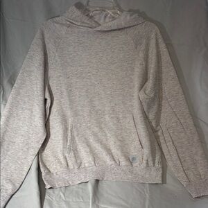 Mondetta Speckled White Youth Hoodie and Jogger Set, XS 5/6 - like new
